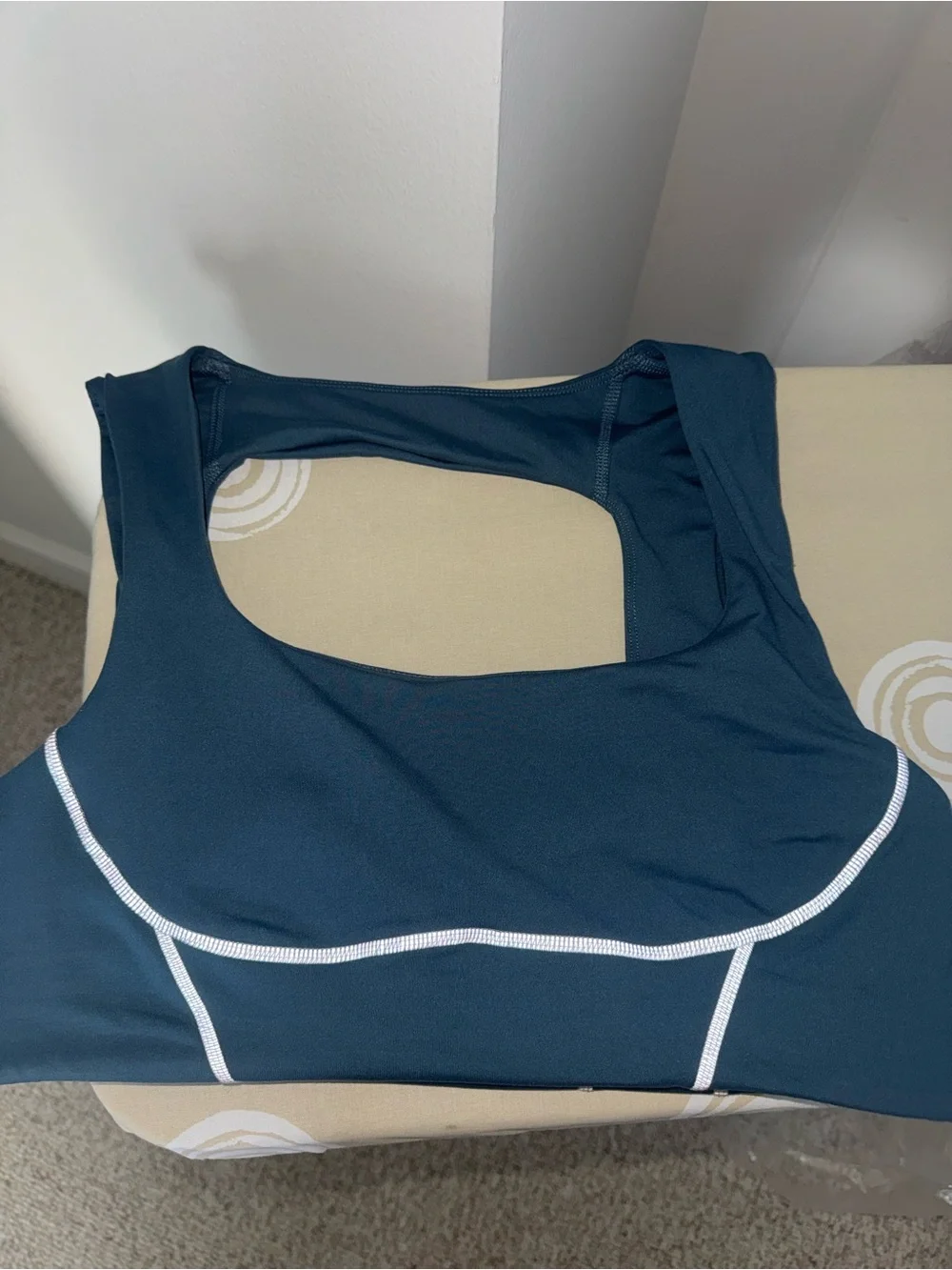 Free People You’re a Peach Blue Stone Sports Bra - Picture 3 of 4